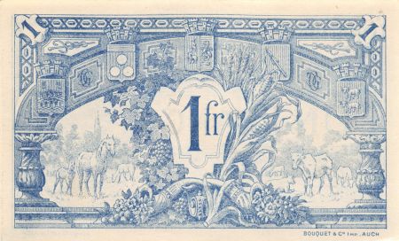 France 1 Franc - Chambre de Commerce du Gers 1914 - P.NEUF