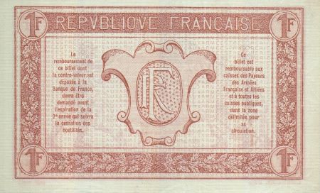 France 1 Franc  Trésorerie aux armées  - 1917 B 0.420.594