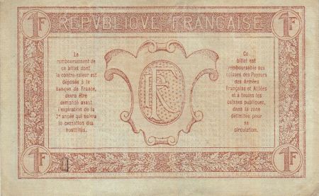 France 1 Franc  Trésorerie aux armées  - 1917 D 0.170.440