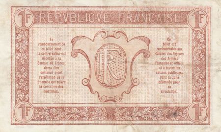 France 1 Franc  Trésorerie aux armées  - 1917 H 0.162.662