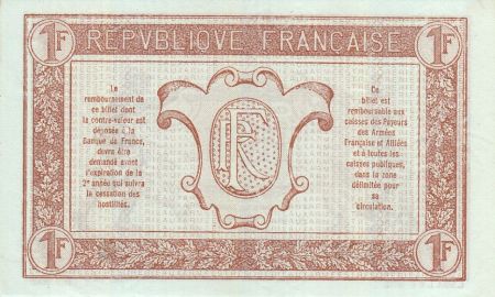 France 1 Franc  Trésorerie aux armées  - 1917 M 0.867.207