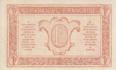 France 1 Franc  Trésorerie aux armées  - 1919  B2 0.178.691