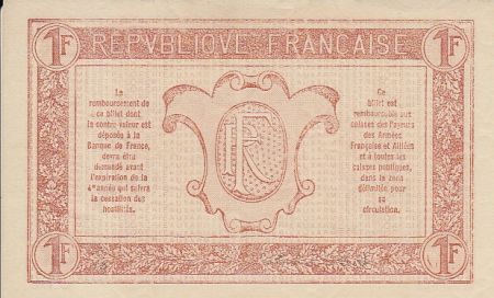 France 1 Franc  Trésorerie aux armées  - 1919  Z 0.337.080