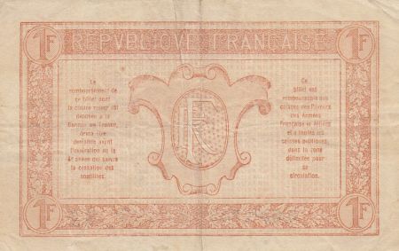 France 1 Franc  Trésorerie aux armées  - 1919 A2 0.030.723