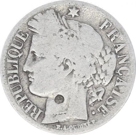 France 1 Franc Cérès - II ème République - 1849 A Paris