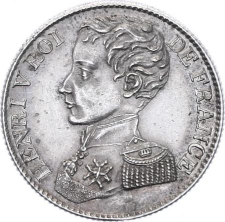 France 1 Franc Henri V Prétendant - 1831