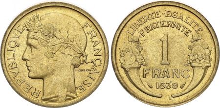France 1 Franc Morlon - 1939