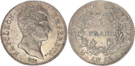 France 1 Franc Napoléon Empereur - an 13 A