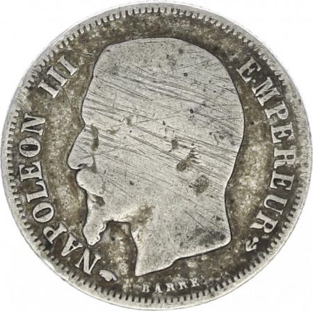 France 1 Franc Napoléon III - 1858 A Paris