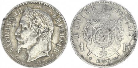 France 1 Franc Napoléon III - 1866 A