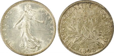 France 1 Franc Semeuse - 1898 - PCGS MS 63