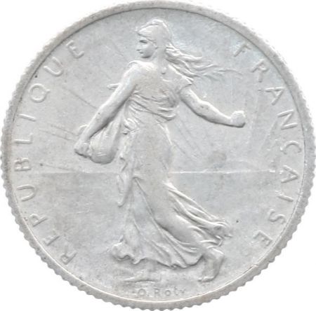 France 1 Franc Semeuse - 1912 - Argent