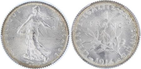 France 1 Franc Semeuse - 1914 - PCGS MS 64