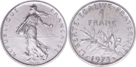 France 1 Franc Semeuse - 1973 - FDC - ISSU DE COFFRET