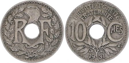 France 10 Centimes - Type Lindauer - France 1931 (UN)
