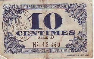 France 10 Centimes Lille
