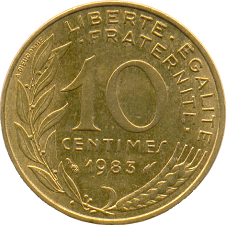 France 10 Centimes Marianne FRANCE 1978 (SUP)