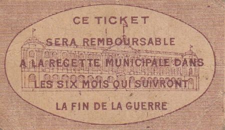 France 10 centimes Toulouse Emission Municipale
