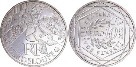 France 10 Euros - Guadeloupe - 2012 - Argent
