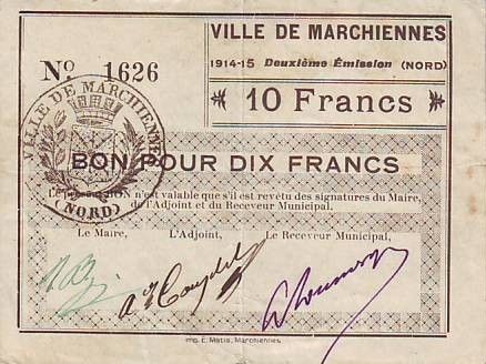 France 10 F Marchiennes