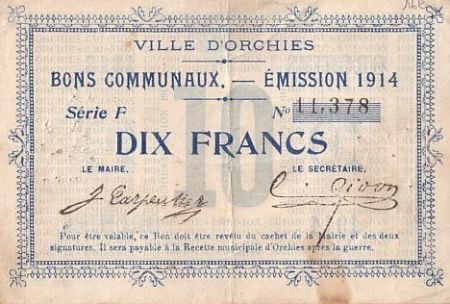 France 10 F Orchies