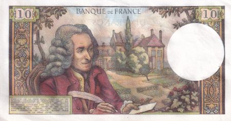 France 10 Francs  - Voltaire - 02-07-1970 - Série G.607 - SUP - F.62.45