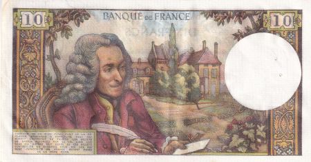 France 10 Francs  - Voltaire - 03-02-1972 - Série L.749 - F.62.54