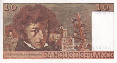 France 10 Francs - Berlioz - 03-10-1974 - Série L.87 - F.63.07a