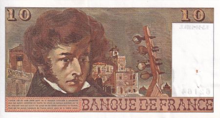 France 10 Francs - Berlioz - 03-10-1974 - Série V.87 - F.63.07a