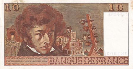 France 10 Francs - Berlioz - 05.01.1976 - Série Y.284