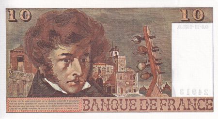France 10 Francs - Berlioz - 06-11-1975 - Série E.258 - F.63.14