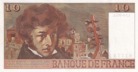 France 10 Francs - Berlioz - 07-08-1975 - Série T.219 - F.63.12