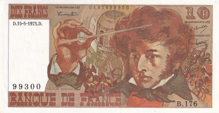 France 10 Francs - Berlioz - 15-05-1975 - Série B.176 - F.63.10