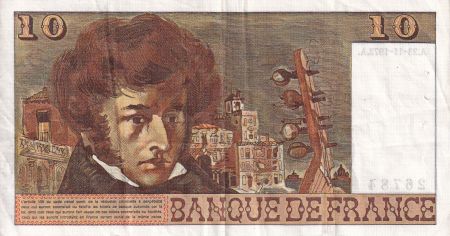 France 10 Francs - Berlioz - 23-11-1972 - Série H.1 - F.63.01