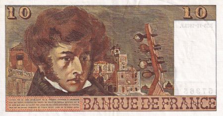 France 10 Francs - Berlioz - 23-11-1972 - Série L.6 - TTB - F.63.01