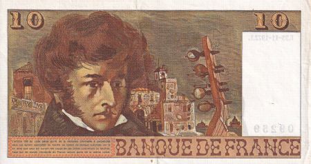 France 10 Francs - Berlioz - 23-11-1972 - Série Q.5 - TTB - F.63.01