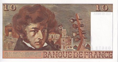 France 10 Francs - Berlioz - 23-11-1972 - Série S.3 - F.63.01