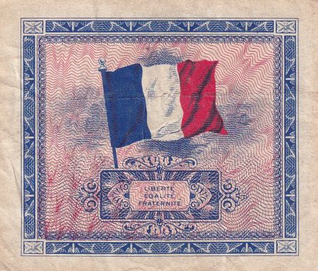 France 10 Francs - Drapeau - 1944 - Sans Série  - TTB  - VF.18.01