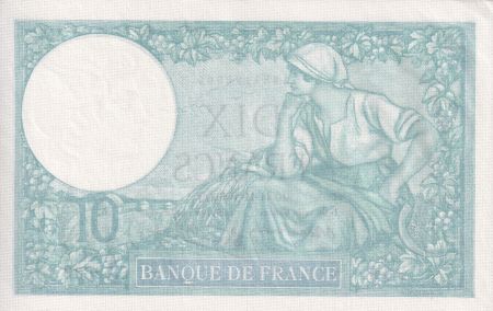 France 10 Francs - Minerve - 14-11-1940 - Série S.79528 - F.07.20