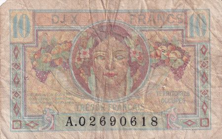 France 10 Francs - Portrait de femme - 1947 - VF.30.01