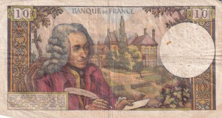 France 10 Francs - Voltaire - 02-12-1965 - Série M.206