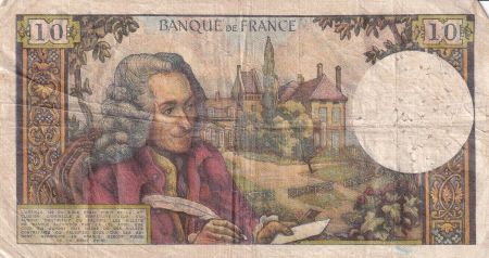 France 10 Francs - Voltaire - 04-02-1965 - Série E.125