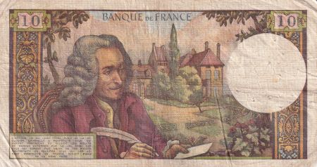 France 10 Francs - Voltaire - 06-01-1966 - Série H.215 - F.62.19