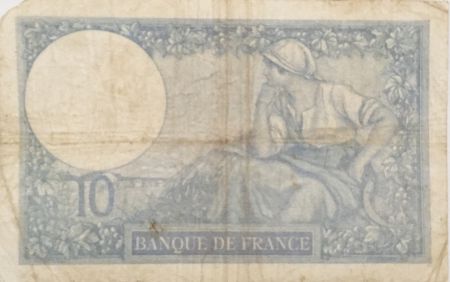 France 10 Francs  Minerve 02-01-1941 - Série B.83142 - PTB