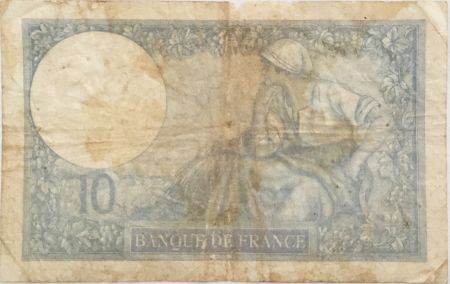 France 10 Francs  Minerve 09-01-1941 - Série J.83329 - PTB