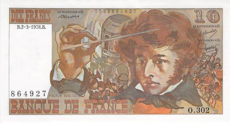 France 10 Francs Berlioz - 02-03-1978 Série O.302 - PSPL