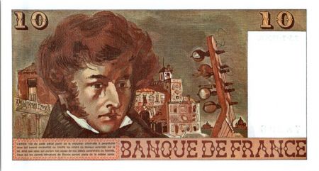France 10 Francs Berlioz - 03-07-1975 Série Q.192 Paire de n° consécutifs