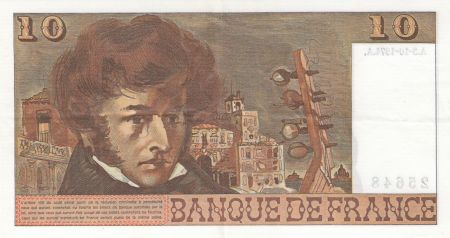 France 10 Francs Berlioz - 03-10-1974 - Série W.83