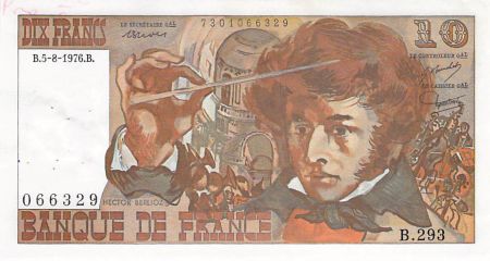 France 10 Francs Berlioz - 05-08-1976 Série B.293 - TTB