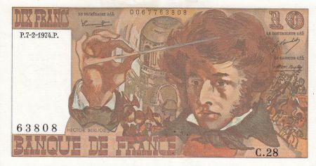 France 10 Francs Berlioz - 07-02-1974 - Série C.28